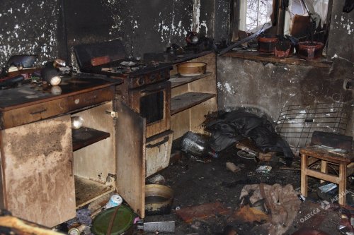 В пожаре в Одессе погибла женщина