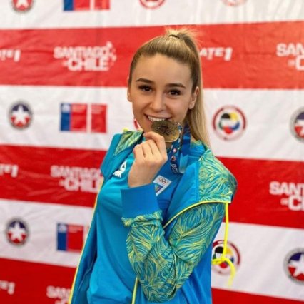 Одесситка завоевала золотую медаль в чемпионате по карате в Чили