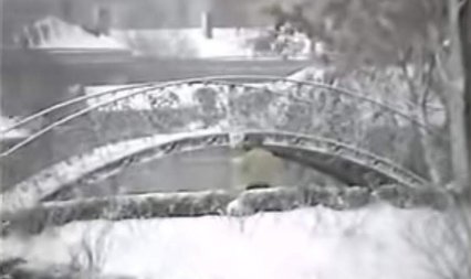 Как выглядела Одесса снежной зимой в 1992 году (видео)