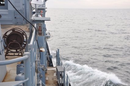 В Одессе проходит испытания новый военный корабль ВМС ВСУ