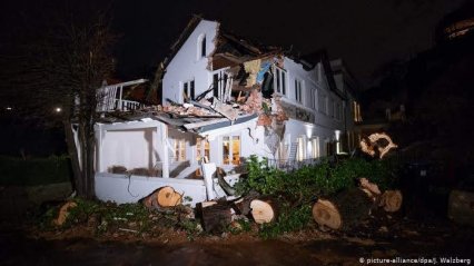 Одесситы рассказали, как пережили ураган Сабина в Германии (фото)