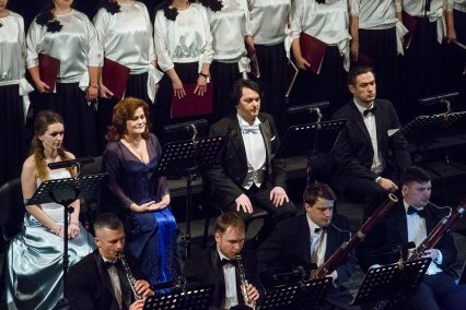 В Оперном театре исполнили знаменитую 9 симфонию Бетховена