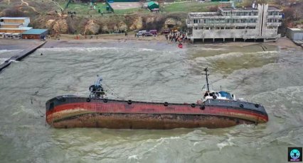На охрану затонувшего танкера Одесская мэрия будет тратить 64 тыс. грн в месяц