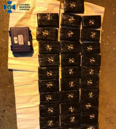 В Одесской области пресекли контрабанду более 30 килограммов кокаина