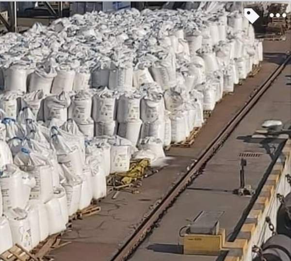 В порту «Южный» выгрузили 9600 тонн аммиачной селитры. Все безопасно — заверили в порту