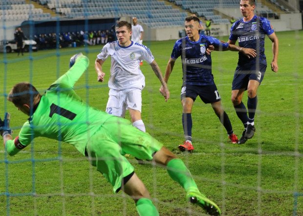«Черноморец» дожал «Кремень»: моряки забили победный гол в добавленное время и сохраняют первое место чемпионата (фото, видео)