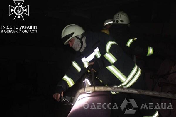 В ГСЧС показали кадры тушения пожара на Пастера в Одессе