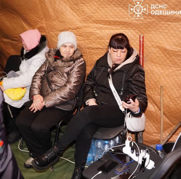 Холодомор в Одессе: мобильные пункты обогрева посетило более 3000 человек (фото)