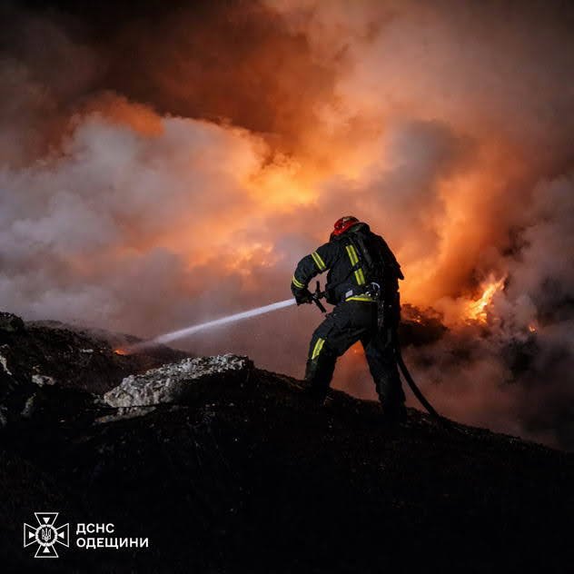 Юг Одесчины остался без света после ночной атаки российских дронов